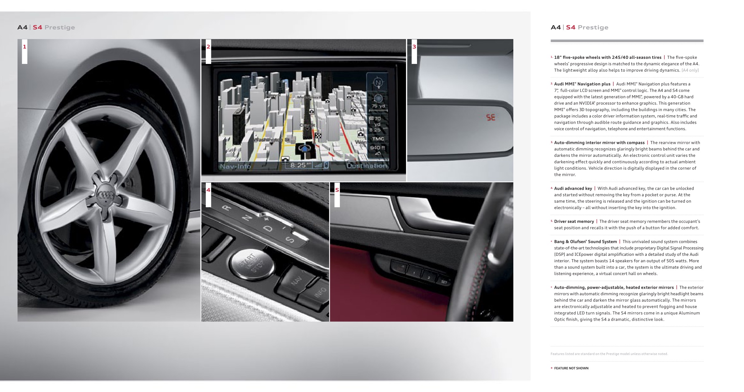 2010 Audi A4 Brochure Page 29